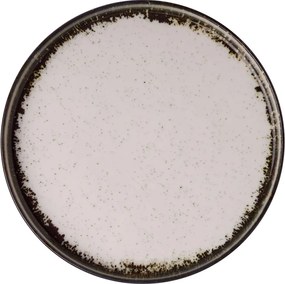 Dinner Set (24 Pieces) Roundy - Brown White
Brown