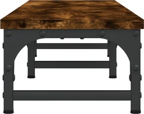 vidaXL Βάση Οθόνης Καπνιστή Δρυς 105x23x15,5 εκ. Επεξεργασμένο Ξύλο