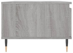 vidaXL Τραπεζάκι Σαλονιού Γκρι Sonoma 90x50x36,5εκ. Επεξεργασμένο Ξύλο