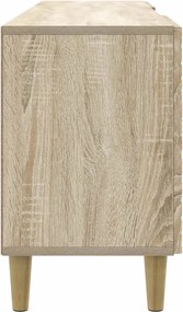 vidaXL Ντουλάπι TV 99 x 34,5 x 50 εκ. Sonoma Δρυς Επεξεργασμένο Ξύλο
