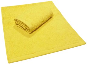 Πετσέτα Βαμβακερή Χειρός 30x50εκ. Yellow Komvos Home 7001419-21