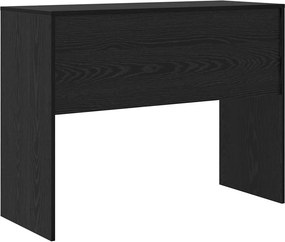 vidaXL Γραφείο Μαύρη Οξυά 100 x 40 x 76 εκ.
