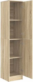 vidaXL Highboard Δρύς Sonoma 35 x 39 x 168 εκ.