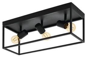 Φωτιστικό Οροφής Eglo 98333 SILENTINA Μαύρο Ματ (Black Mat)