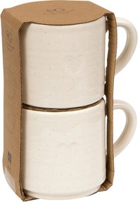 Κούπες 420ml (Σετ 2τμχ) S-D Adele White 212242