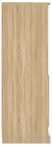 vidaXL Ντουλάπι Sonoma δρυς 36x35,5x103,5 cm από Επεξεργασμένο Ξύλο