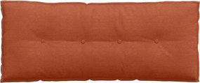 vidaXL Μαξιλάρι Πλάτης Κόκκινο Πορτοκαλί 120 x 50 cm