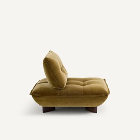 Πολυθρόνα σύνθεσης από βελούδο, KAORI