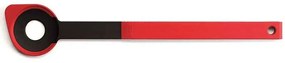 Κουτάλα Τρυπητή Cook It KU005 32,5cm Red-Black Woll Silicone