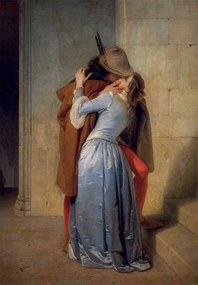 Clementoni Παζλ Museum Collection Hayez: Το Φιλί 1000 τμχ - Compact Box