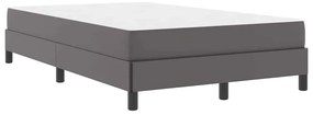 vidaXL Κρεβάτι Άλλο Γκρι 120 x 200 cm Τεχνητό δέρμα