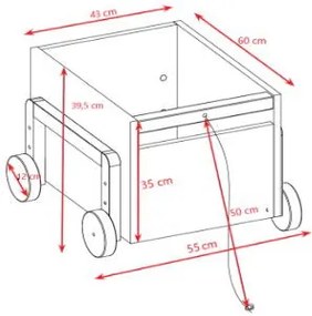 Καρότσι αποθήκευσης Victor