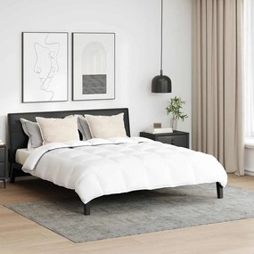 vidaXL Set Παπλώματος Χειμώνα 3 pcs Λευκό 200 x 240 cm Μικροΐνες, Βαμβάκι