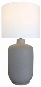 Φωτιστικό Επιτραπέζιο Κεραμικό Αντικέ Γκρι Art Et Lumiere Φ38x72,5εκ. 30185