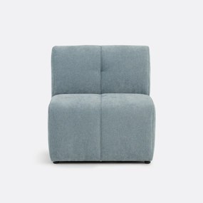 Μονό κάθισμα τραπεζαρίας από λεπτό chenille, ANETA