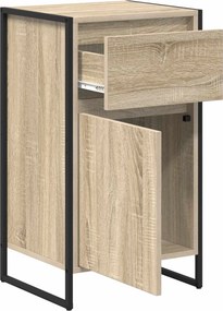 vidaXL Πλαϊνό γραφείο Σονόμα 43 x 36 x 75,5 εκ. Επεξεργασμένο ξύλο