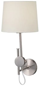 Απλίκα Τοίχου Aca Mallorca ML306421WS Nickel Satin