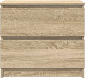vidaXL Έπιπλο Τηλεόρασης Sonoma Δρυς 60x35x54 εκ. Επεξ. Ξύλο