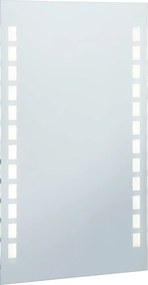 vidaXL Καθρέφτης Μπάνιου Τοίχου με LED 60 x 100 εκ.