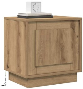 vidaXL Κομοδίνο με Artisan Oak 44 x 34.5 x 45 εκ Επεξεργασμένο ξύλο