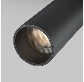 Χωνευτό Σποτ Φωτιστικό Οροφής LED 12W Μαύρο 3000K Περιστρεφόμενο Focus Led C053CL-L12W3K-W-B Maytoni C053CL-L12W3K-W-B