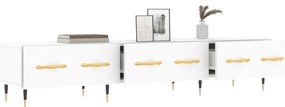 vidaXL Έπιπλο Τηλεόρασης Λευκό 150 x 36 x 30 εκ. Επεξεργασμένο Ξύλο