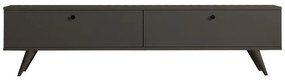 Έπιπλο τηλεόρασης Jate ανθρακί 160x25x40 εκ. 160x25x45 εκ.