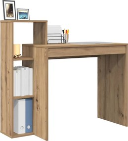 vidaXL Γραφείο Artisan Oak Επεξεργασμένο Ξύλο 100 x 40 x 90 cm