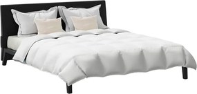 vidaXL Σετ Παπλωμάτων με μαξιλάρι 3 pcs Λευκό Φτέρος