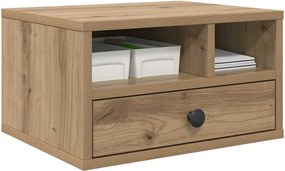 vidaXL Σταντ Εκτυπωτή Artisan Oak 40 x 32 x 24 εκ Επεξεργασμένο ξύλο