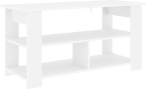 vidaXL Βάση τηλεόρασης Λευκό 100 x 40 x 50 cm
