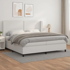 ΚΡΕΒΑΤΙ BOXSPRING ΜΕ ΣΤΡΩΜΑ ΛΕΥΚΟ 200X200 ΕΚ. ΣΥΝΘΕΤΙΚΟ ΔΕΡΜΑ 3128992