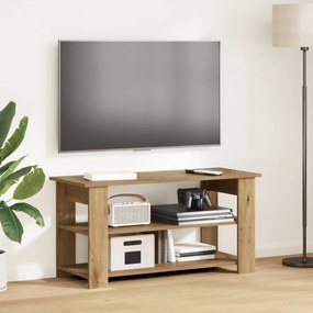 vidaXL Βάση τηλεόρασης 100 x 40 x 50 cm Artisan Oak