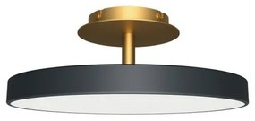 Πλαφονιέρα Φωτιστικό Οροφής LED 17W Φ43cm Ορειχάλκινη Βάση Asteria Up Umage 2372 Ανθρακί