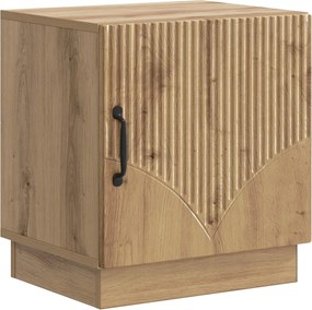 vidaXL Κομοδίνο 2 τμχ. Artisian Δρυς 43 x 34,5 x 47 εκ.