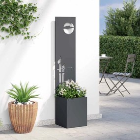 vidaXL Οθόνη Ιδιωτικότητας Κήπου Ανθρακί 32 x 32 x 150 εκ