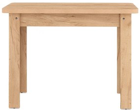 ΤΡΑΠΕΖΙ CELESTE PAKOWORLD ΜΕΛΑΜΙΝΗΣ ΣΕ OAK ΑΠΟΧΡΩΣΗ 100X60X73.5ΕΚ