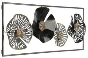 Διακοσμητικό Τοίχου Numazu 426009 75x28cm Black-Gold Eglo Steel