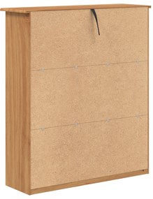vidaXL Ράφι 'ASKIM'91x30x104 cm Μασίφ Ξύλο Πεύκου