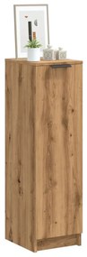 VidaXL Παπουτσοθήκη Χρώμα Αρτισιανή Δρυς 29,5x35x100,5 εκ. Επεξ. Ξύλο