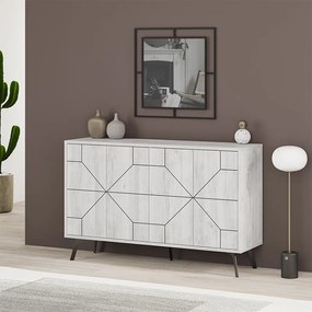 ΜΠΟΥΦΕΣ DUNE MEGAPAP ΧΡΩΜΑ ΛΕΥΚΟ ΑΝΤΙΚΕ 123X35X77,4ΕΚ.