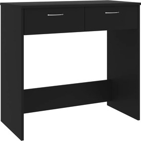 vidaXL Γραφείο Μαύρο 80 x 40 x 75 εκ. από Επεξ. Ξύλο