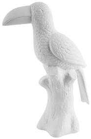 Διακοσμητικό Άγαλμα Toucan PT3266 8x23cm White Present Time Ceramic