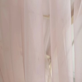 Κουρτίνα Οροφής Bianco Bed Pink Voile  Luletto