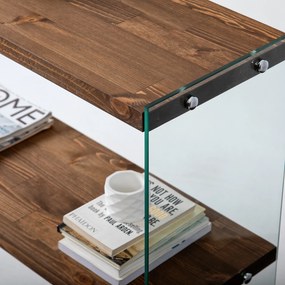 Συρταριέρα Καρυδί RAFARIR 90x30x80