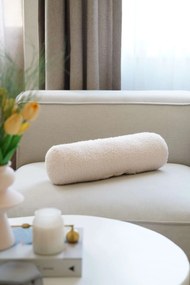 Διακοσμητικό Μαξιλάρι Ανοιχτό Μπεζ TEDDY ROLLER 50x14x14