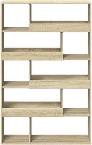 vidaXL Βιβλιοθήκη Sonoma Δρυς 100x33x156,5 εκ. από Επεξεργασμένο Ξύλο