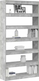 vidaXL Βιβλιοθήκη 6 επιπέδων 100 x 30 x 198 εκ. Επεξεργασμένο Ξύλο