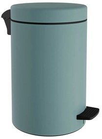 Κάδος Απορριμμάτων Μπάνιου (Φ25x40) Pam &amp; Co 12lt 12-090-913 Matt Turquoise