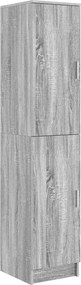 vidaXL Highboard Γκρίζο Σονομα 35 x 39 x 168 εκ.